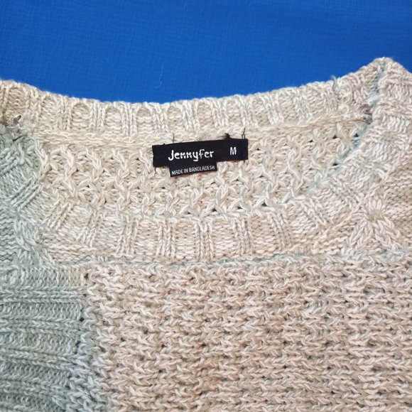 Cable Knit Sweater, Size EURO M - Picture 3 of 6